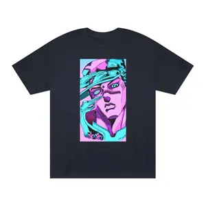Jotaro Kujo JoJo T Shirt Anime Graphic Tee For Jjba Fans And Collectors Streetwear High Quality Crew Neck Short Sleeve Mens Top Soft Cotton Breathable Casual Vintage Summer Cool Unisex Gift