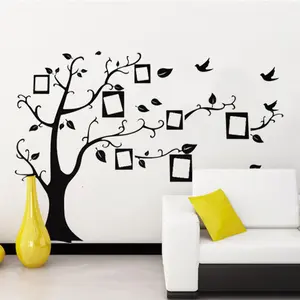 Family Tree Wall Decal Sticker Large Vinyl Photo Picture Frame Home Room Decor