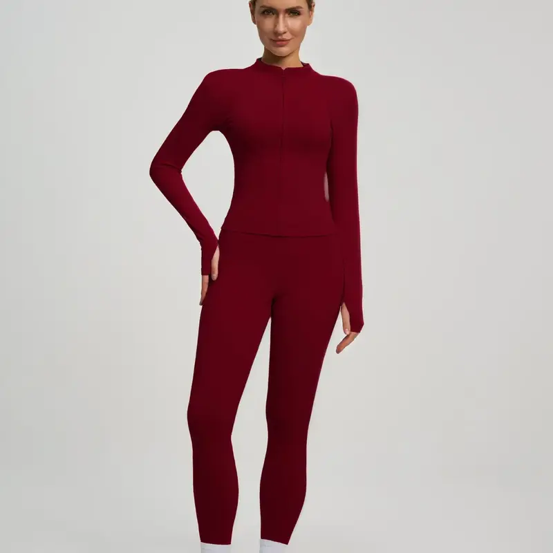 High Elasticity Abdominal Control Yoga Set, Slimming Fitness Running Pants for Women, Comfortable Sportswear for All Seasons, Yoga Tracksuit Set, Athleisure Workout Set, Athletic Sportswear, Sport Activewear