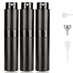 8ml Perfume Atomizer, 3 count Perfume Travel Refillable Bottle, Empty Cologne Travel Bottle, Atomizer Sprayer