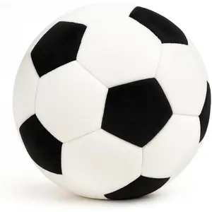 Boy's Football Plush Toy: Soft with double stitching, tested for 1000 kicks, can be used as a pillow - Safe indoor toy gift - Suitable for TV and furniture, safe and harmless, suitable for children aged 3-9