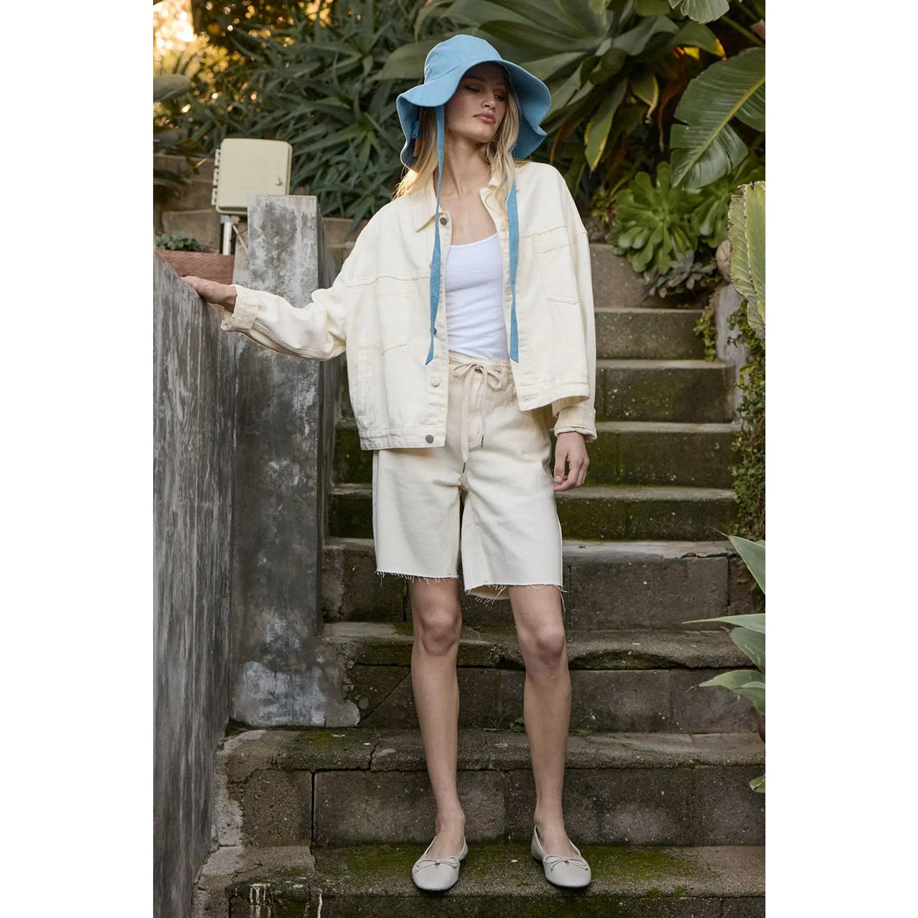 Reynold Minimal Everyday Cotton Trucker Jacket