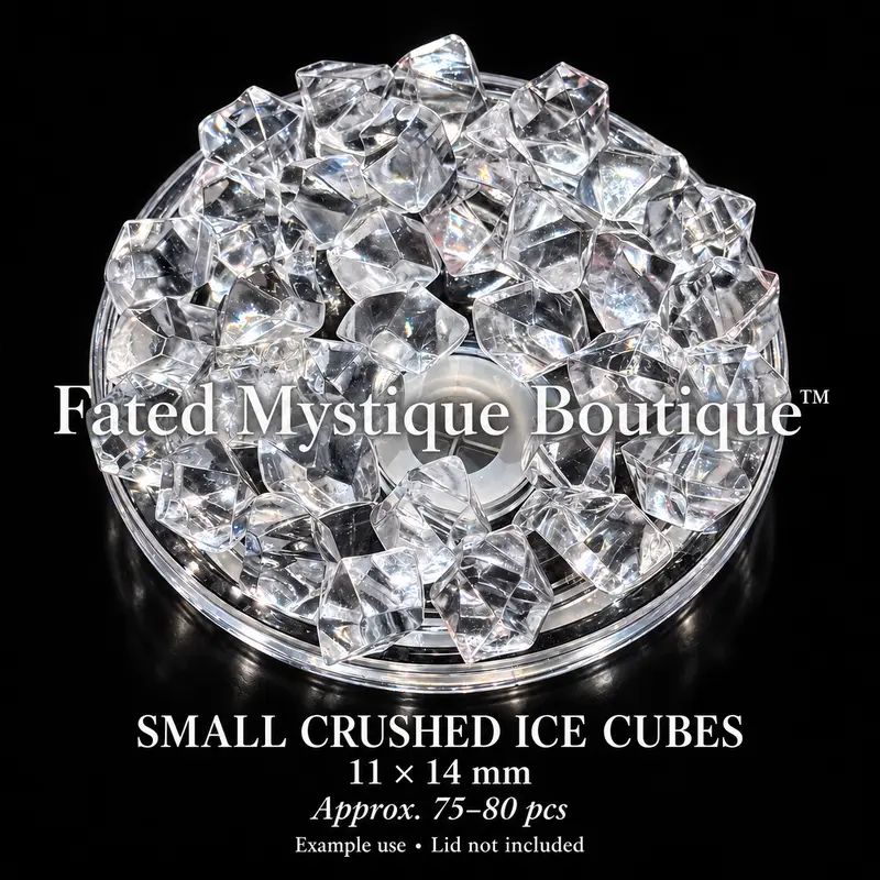 Faux Ice Cubes for Tumblers & Crafts