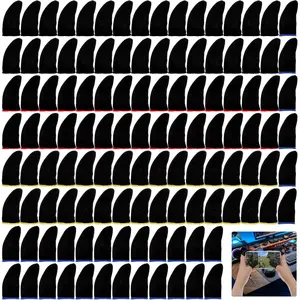 120 count Finger Sleeves for Gaming, Colored Thumb Sleeve Mobile  Controller Finger Cover Anti  Breathable Seamless Touchscreen  Fiber for Mobile Phone