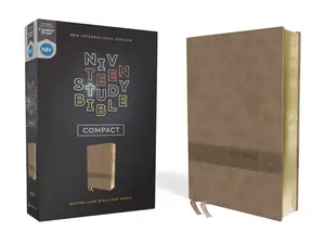 NIV, Teen Study Bible (For Life Issues You Face Every Day), Compact, Leathersoft, Brown, Comfort Print by Lawrence O. Richards||Sue W. Richards||Zondervan [Leatherbound Book]