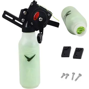 Bowfishing Reel Archery Bottle Bow Fishing Reels Kits with 40M Fishing Rope Bow Mounted Attachment for Right Hand Compound Bow Recurve Bow Accessories