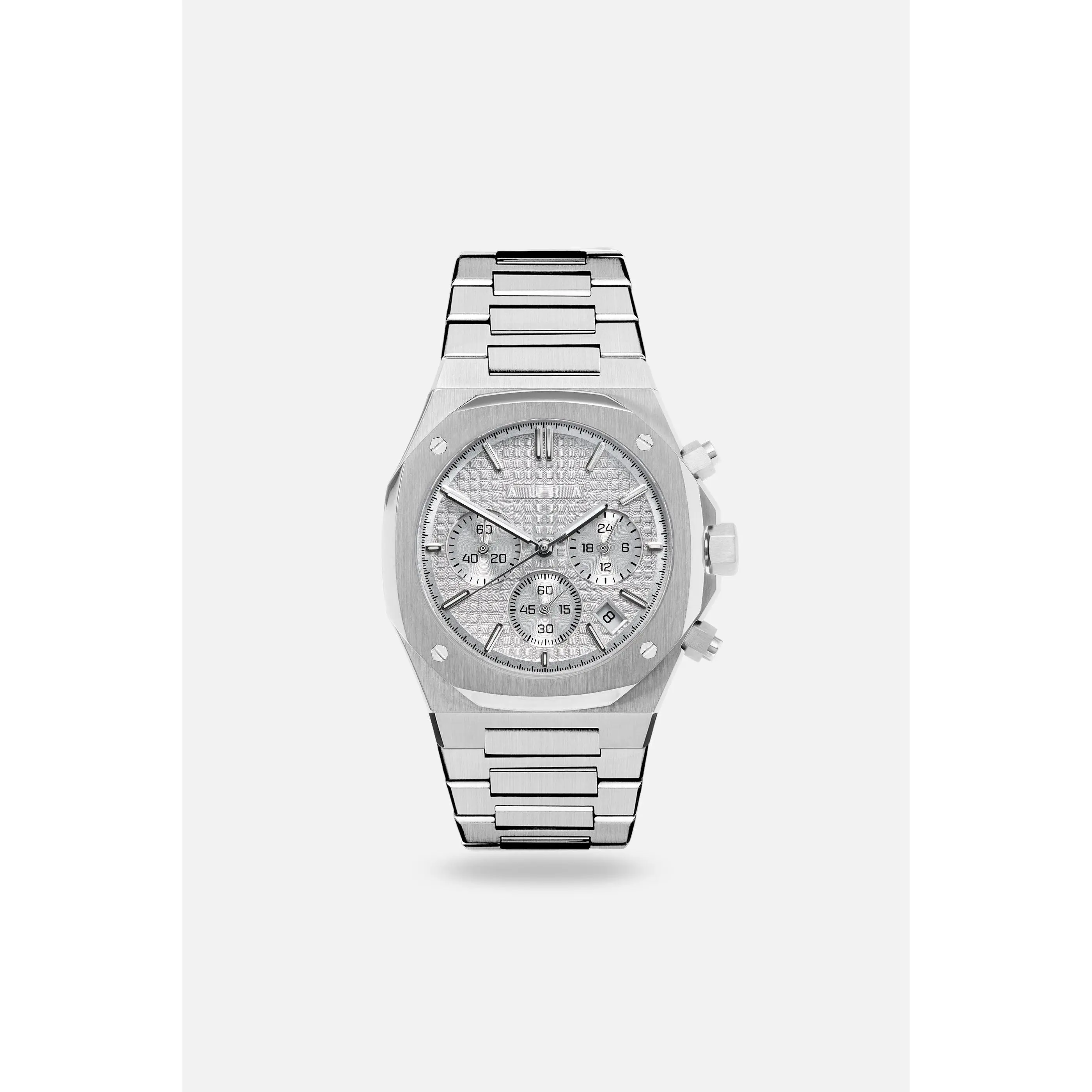 Chronograph 001: Steel/Silver