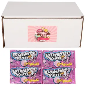 BUBBLE YUM Original Bubble Gum (Pack of 4)