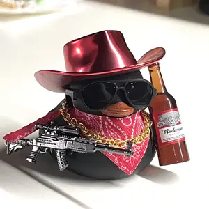 DIY BY YOURS.Party duck Car decoration duck gift