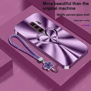 Suitable for[Galaxy S9+], includes a free lanyard and a brand new phone case, available in multiple colors,drop-proof and fingerprint-proof YM99