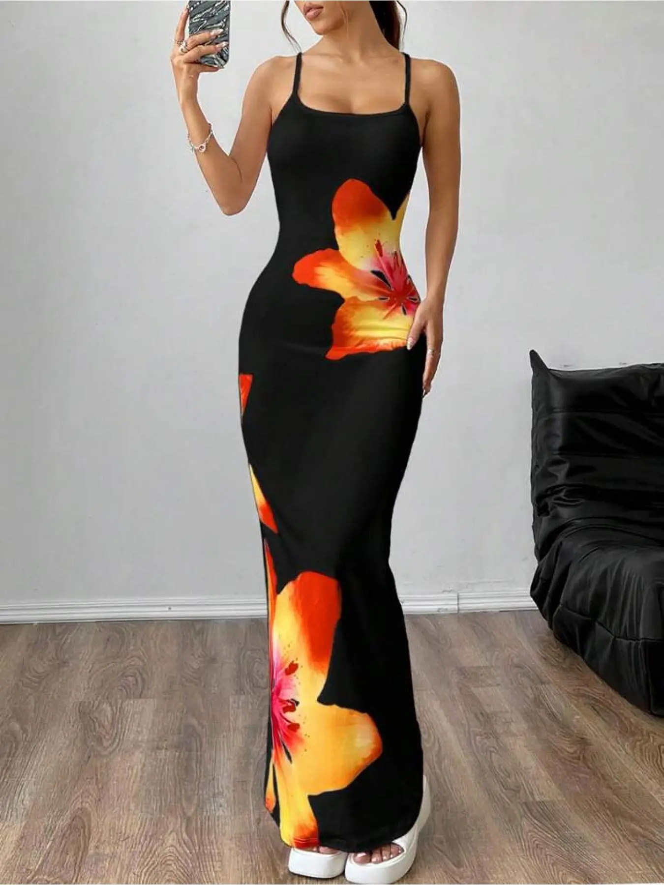 flower black dress - TikTok Shop flower black dress - TikTok Shop