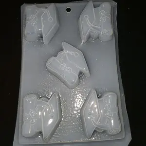 Graduation Themed Plastic Mold