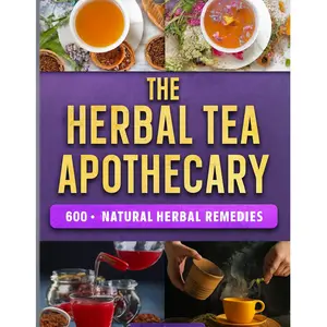 Herbal Tea Apothecary Book 600+ Natural Remedies Guide for Energy Sleep Digestion Immunity & Everyday Healing