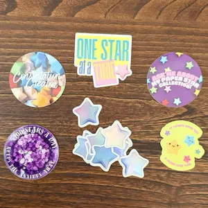 The Starter Constellation Bundle | Anxiety & Mental Health Sticker Pack + Lucky Stars
