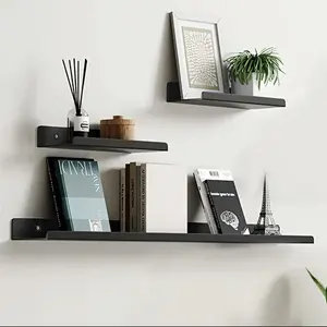 U-shaped Wall Mounted Interior Storage Rack, 1/2pcs Space Saving Floating Shelf, Hanging Shelf, Home Organizer for Kitchen, Bathroom, Office, Home Decor, Decoration Items