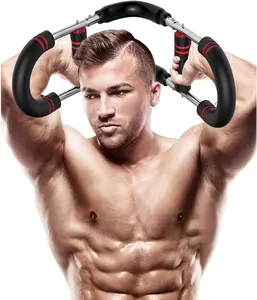 Strength Training Multifunctional Arm Strength Machine U-Shaped Chest Muscle Training Fitness Equipment/Home Adjustable Arm Strength Bar Exercise Machines