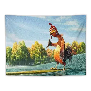 Chicken Joe 3x5Ft Flag Funny Tapestries Durable Man Cave Wall Flag with 4 Brass Grommets for College Dorm Room Decor Outdoor Party Banner Tree Design
