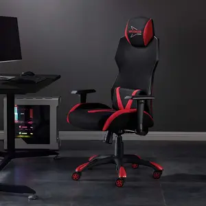 Modway Speedster Mesh Gaming Computer Chair in Black Red