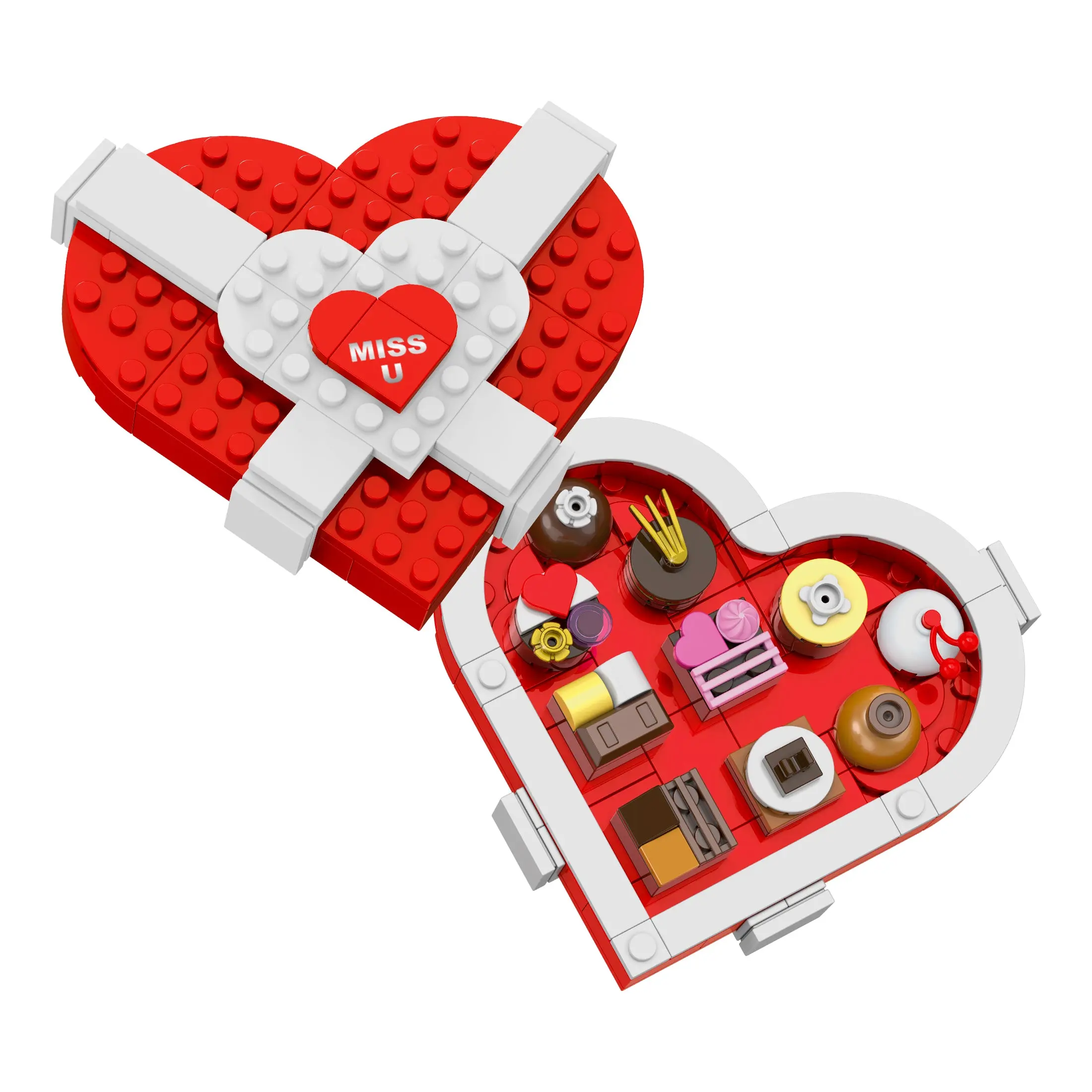 Brickcraft Box of Chocolates Building Toy Set