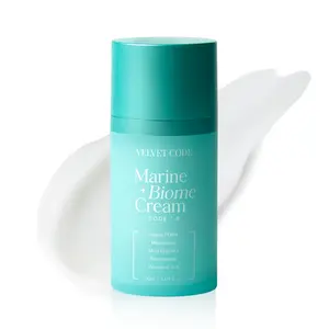 Velvet Code Marine Biome Cream - Lightweight Moisture-Balancing Moisturizer for Barrier Support