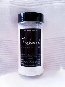 Fire Aroma Candle Co. Teakwood Carpet & Upholstery Deodorizer - Non-Toxic, Safe for Most Fabrics, Easy Application, Bold Clean Scent