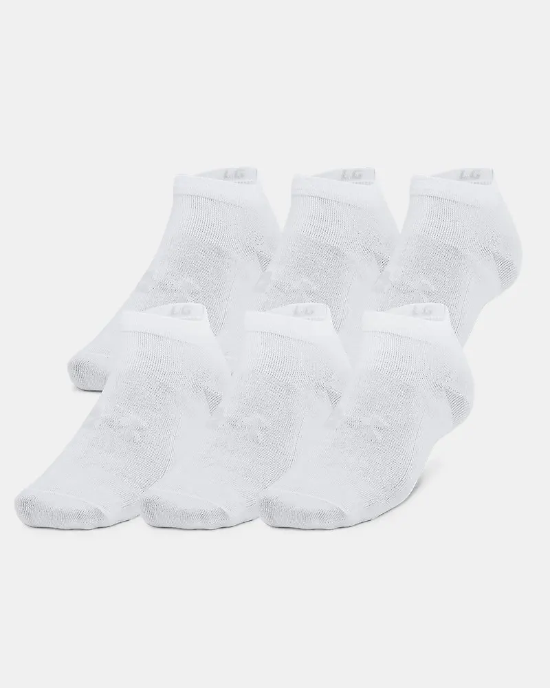 Under Armour Essential Unisex 6-Pack Low Cut Socks