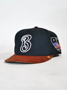 OG Berkeley Snapback (Black/Tan)