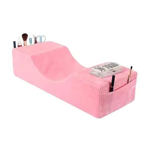 Beauty SleepPillow for Lash Extensions,U-Shaped Ergonomic Neck Support Cushion,Lash Pillow for Eyelash Extensions,Pink