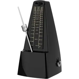 Mechanical Metronome Black/Loud Sound Piano Drum Violin Guitar
