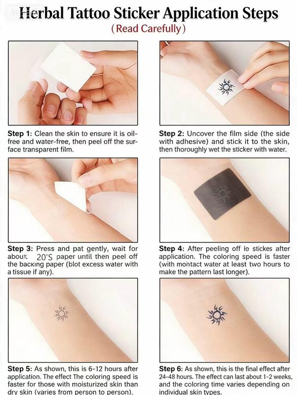 Magic art tattoo 2 pieces, Alphabet,Aaterproof,Semi-permanent,Temporary tattoos, Tattooing techniques