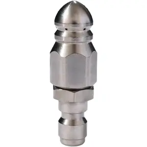 Pressure Washer Sewer Jetter Nozzle Drain Jetting Hose 1/4'' Inch Quick Connect 5000 PSI