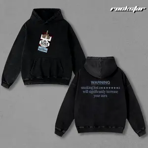 "MGK" Lost Tour Vintage Treated Hoodie – Large print hoodie inspired by Machine Gun Kelly, Grunge Y2K street style hoodie, thick soft cotton, unisex, casual wear for men and women, gift for MGK fans and Rap Rock lovers.