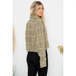 CORDUROY PATCHWORK JACKET 105