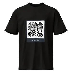 Premium Dynamic QR Code Tee — Personalized Link Edition