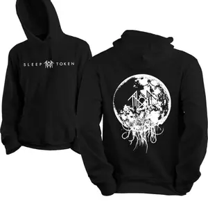 Sleep Token Vessel Two-Sided T-Shirt and Hoodie Vintage Album Tee Unisex Streetwear for Men and Women Casual Oversized Concert Merch Top Music Tour Shirt Soft Cotton Crewneck TikTok Trend 2025 Alternative Band Gift Aesthetic Apparel