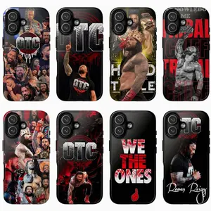 8 Styles Roman Reigns OTC Phone Case, WWE The Tribal Chief Champion Era, Compatible with iPhone 17 16 15 14 13 12 11 X XR & Samsung S22 S23 S24 S25, Gift for Wrestling Fans, Trending 26 M