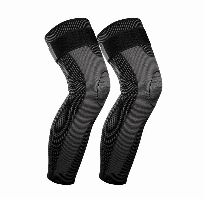 【Valentine's Day】Full Leg Sleeves Long Compression Leg Sleeve Knee Sleeves Protect Leg, for Man Women Basketball, Arthritis Cycling Sport Football, Reduce Varicose Veins and Swelling of Legs