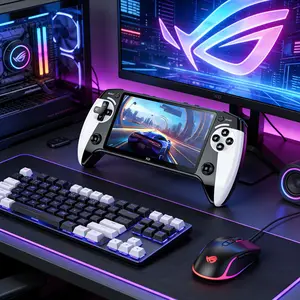 5.5 Inch Retro Handheld Game Console, 10 Emulator Portable Player Ultra HD Graphics Gift for Dad Birthday Christmas, Handheld Gaming Console