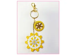 Handpainted Accessory Happy Girls Backpack Charm Set 1 - SALE!