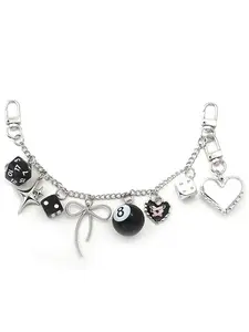 Women's Bow Bag Chain Extender, Handbag Charm Pendant, Y2K Keychain Wallet Pants Chain, Fashion Accessory, Purse Charm