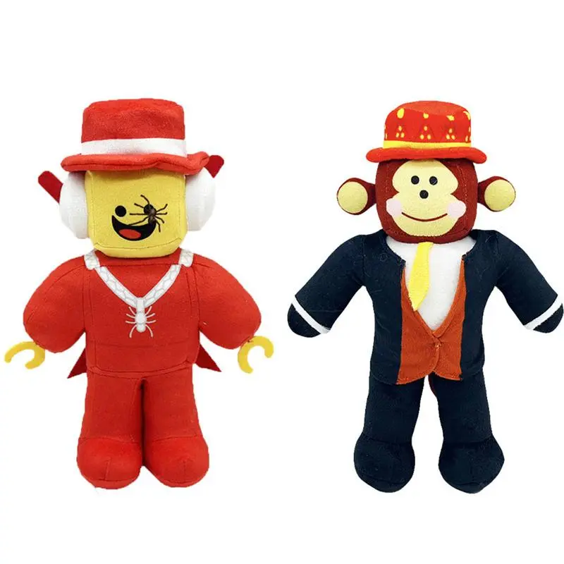 Premium Steal A Brainrot Game Sammy Jandel Soft Plush Monkey Hat | Anime Cartoon Fan Merch | Birthday & Christmas Gifts