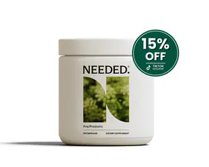NEEDED Prenatal Pre & Probiotic Supplement – 30 Billion CFU with Prebiotics for Gut & Vaginal Health