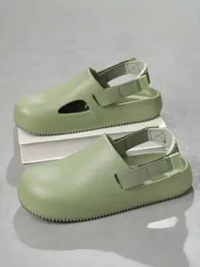 Unisex Minimalist Casual Closed-Toe Slides: Matte Solid Color, Photo-Friendly Slides For Travel & Social Media, Sandal Slide