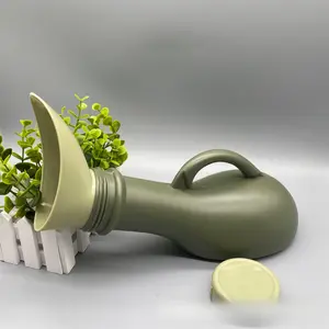 1000ml men's urinal, brand new plastic, with screw-on lid to prevent leaks, convenient for car travel and general use.