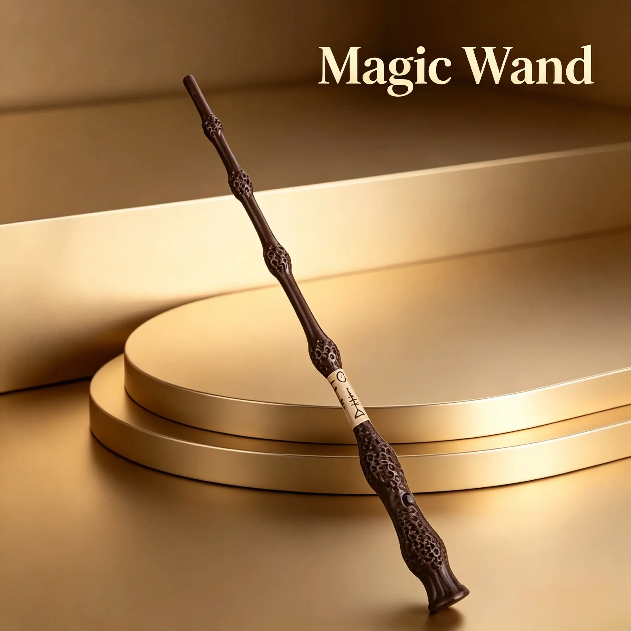 Magic Wand Toy for Fantasy Hobby Fans, Interactive Cosplay Accessory with Free Flame Consumables, Novelty Wizard Roleplay Prop for Teen & Adult Enthusiasts