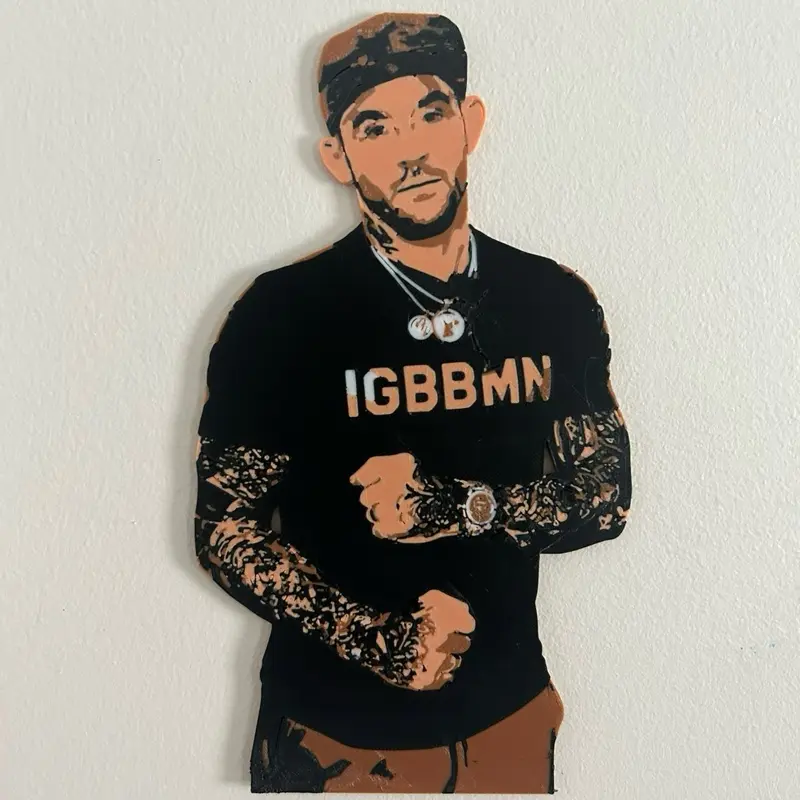 Dustin Poirier Viral IGBBMN Wall Art/Hanger