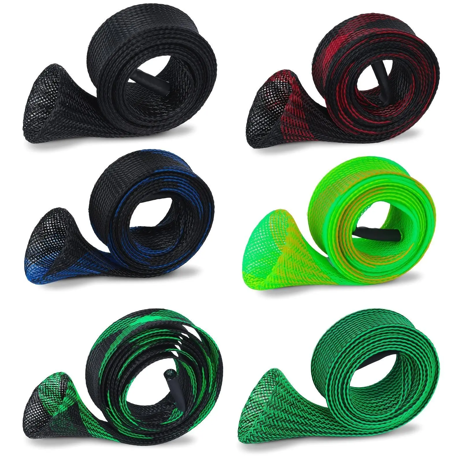 6/12pcs Fishing Rod Sleeve, Fishing Pole Sleeve Rod Socks Fishing Gear And Equipment Fishing Tools Relax Weekend Fishing Lightweight & Tangle Rod Protectors for Casting, Sea, Fly Fishing