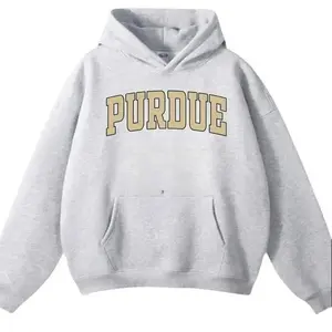 Purdue Hoodie, Vintage Oversized Sweatshirt for Men and Women, Classic Cotton Pullover, Retro Collegiate Graphic, Warm Gift, Streetwear Style graphic cotton hoodie