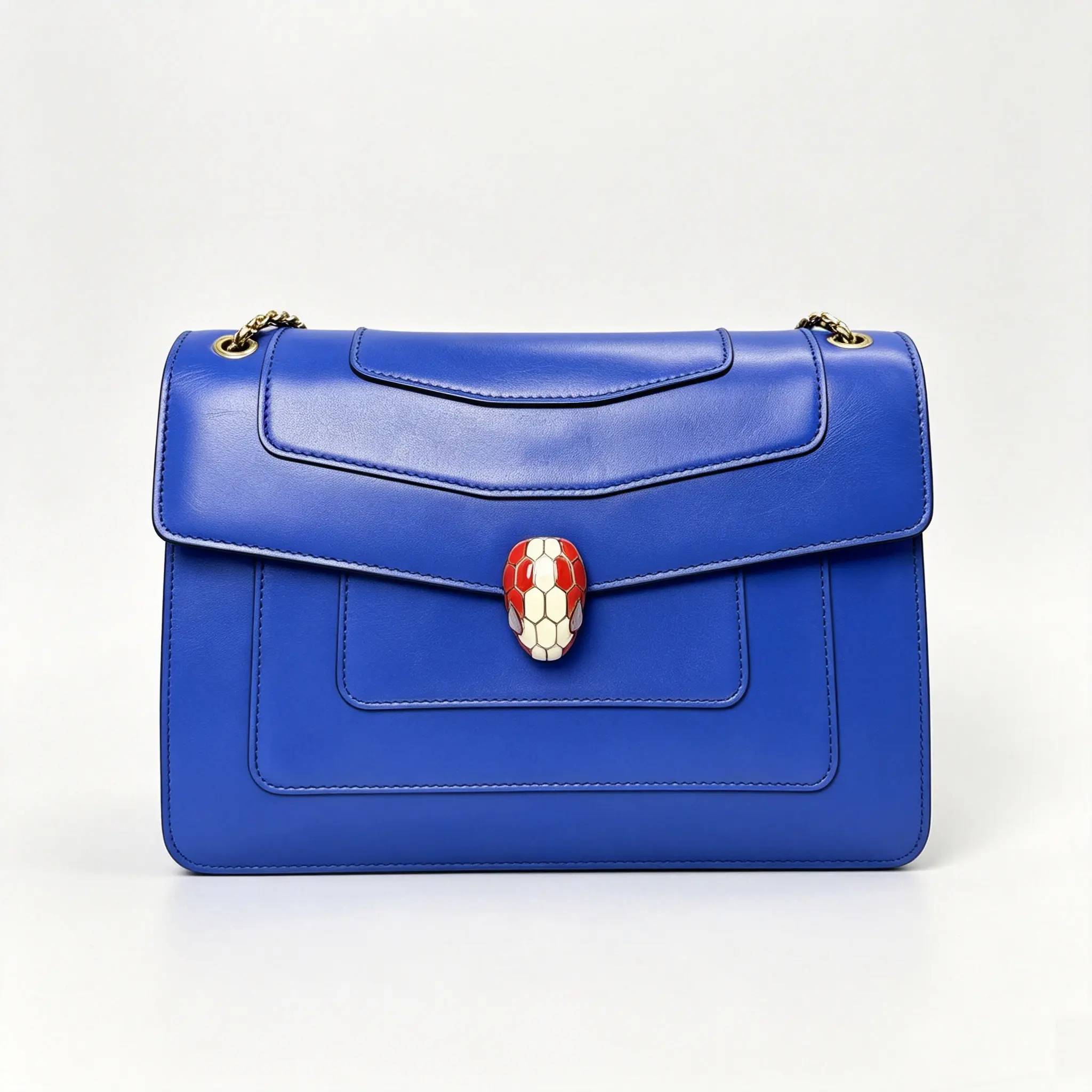Pre-owned Bvlgari Serpenti clutch bag