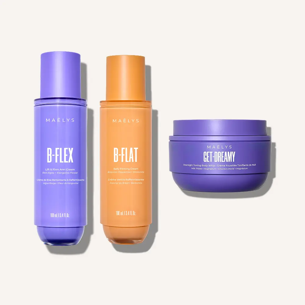 MAËLYS SCULPT & SLEEP Bundle | Save $23 | Firm and Tighten the Arms + Belly, Plus Full Body Overnight Body Sculpting Cream